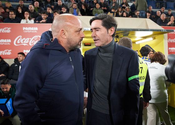 Marcelino, sobre la lesión de Gerard Moreno: "﻿Quiso probarse en el calentamiento pero no quisimos arriesgar"