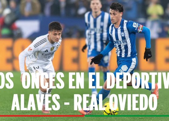 Alineaciones Alavés - Oviedo: Alineación confirmada de Alavés y Oviedo en el partido de la jornada 18 de LaLiga