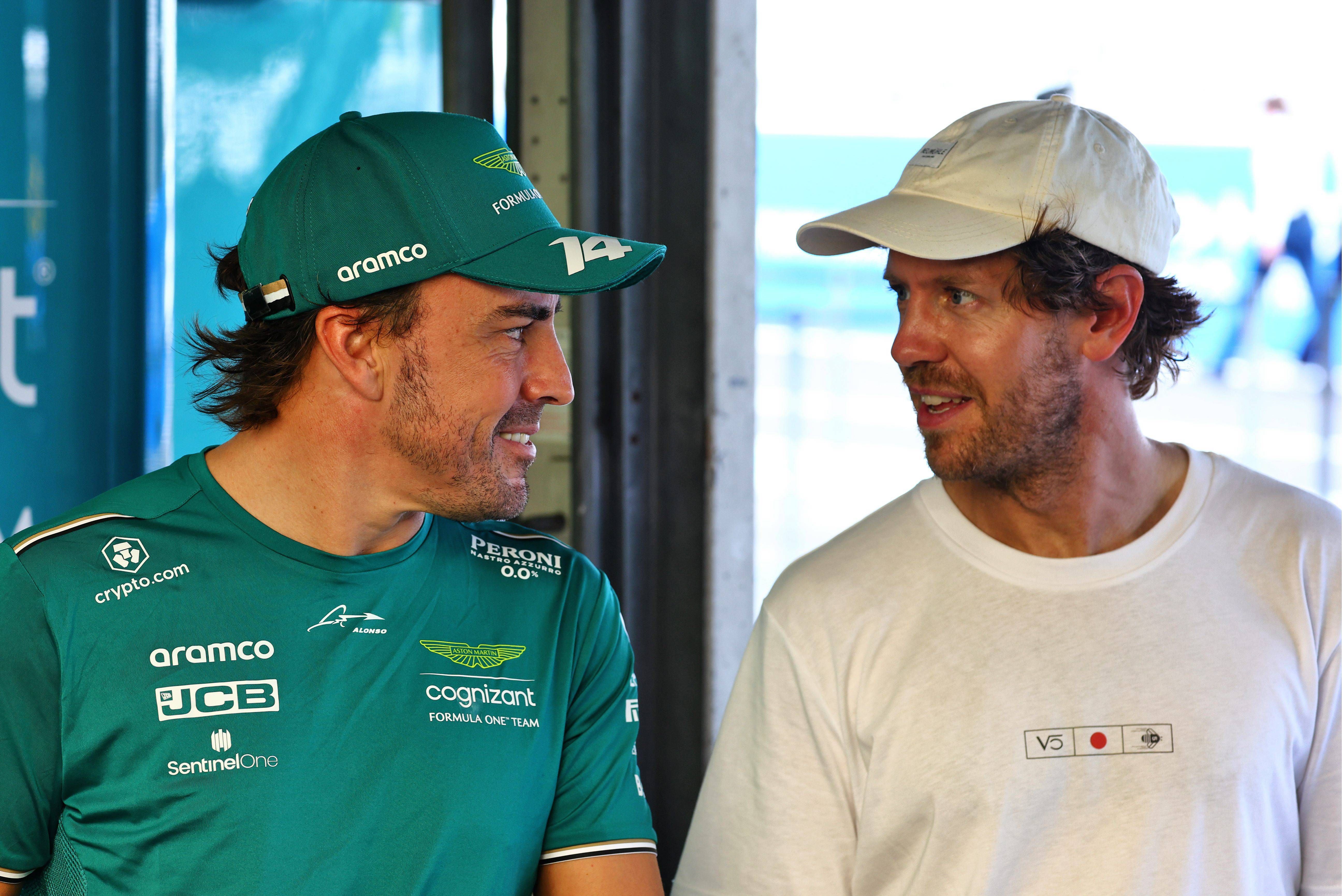 Vettel compara su carrera con la de Alonso: "Fernando dirá que siempre está a su mejor nivel"