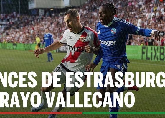 Estrasburgo - Rayo Vallecano: Alineaciones, horario y dónde ver en TV el partido de vuelta de semifinales en la Conference League