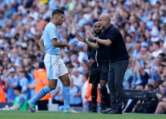 Guardiola mantiene la incertidumbre con Rodri de cara a la final de la FA Cup contra el Chelsea: "Veremos"