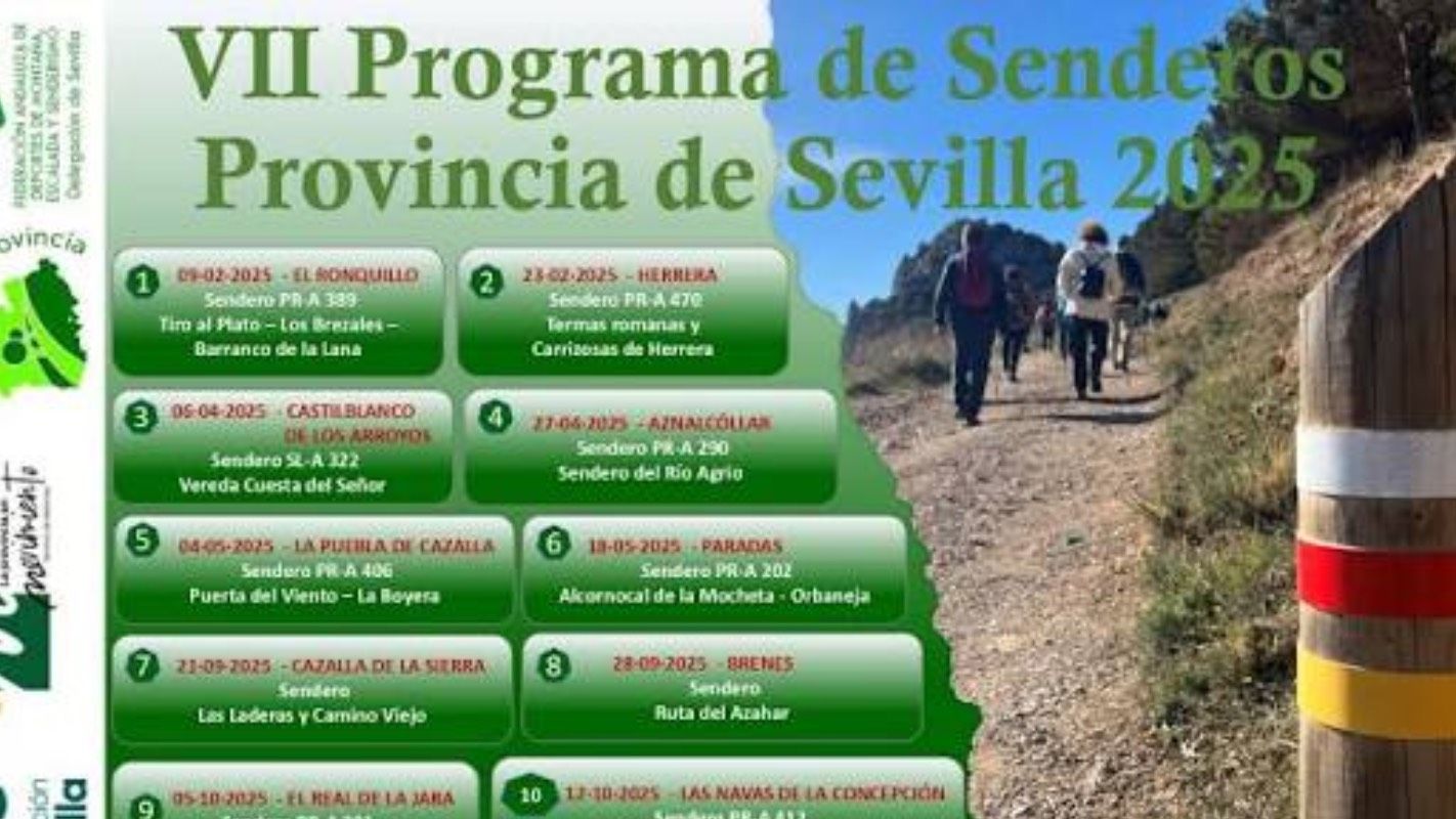Unas 1000 personas participan en la primera mitad del Circuito provincial de Senderismo