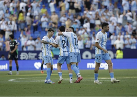 Málaga 2-2 Burgos: Sufrido punto y final