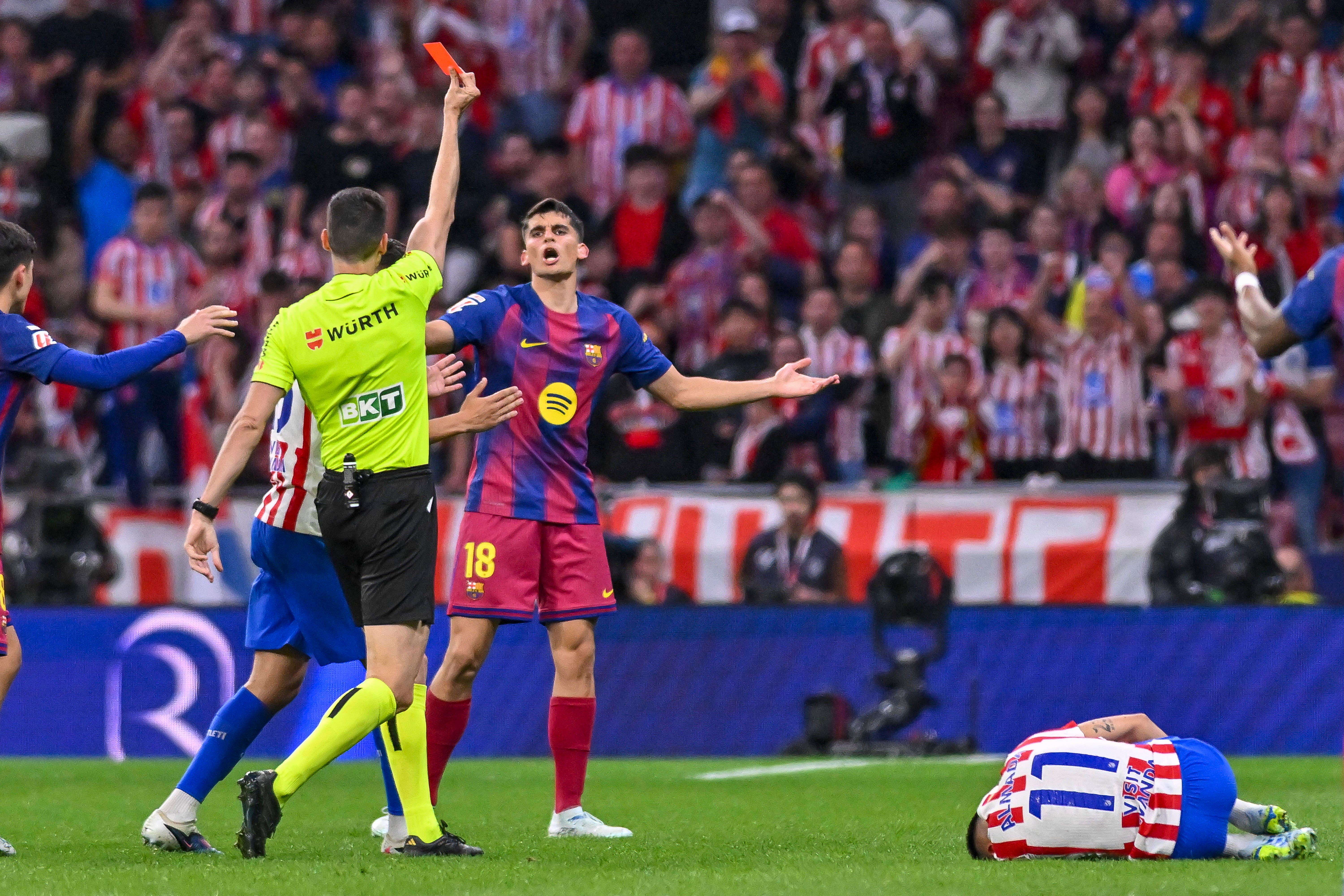 El CTA da la razón al Atlético: Gerard Martín debió ser expulsado