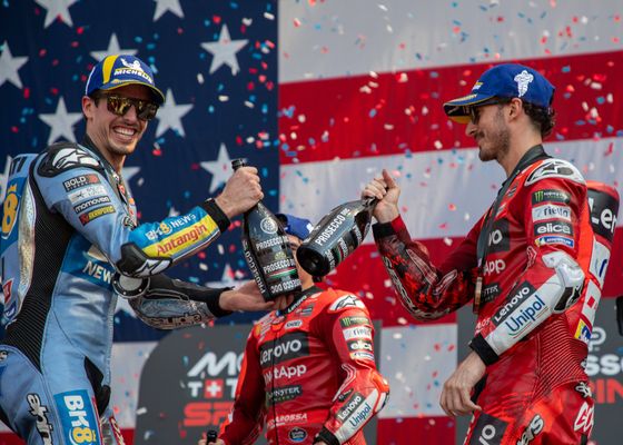 Álex Márquez ya amenaza el puesto de Bagnaia en Ducati