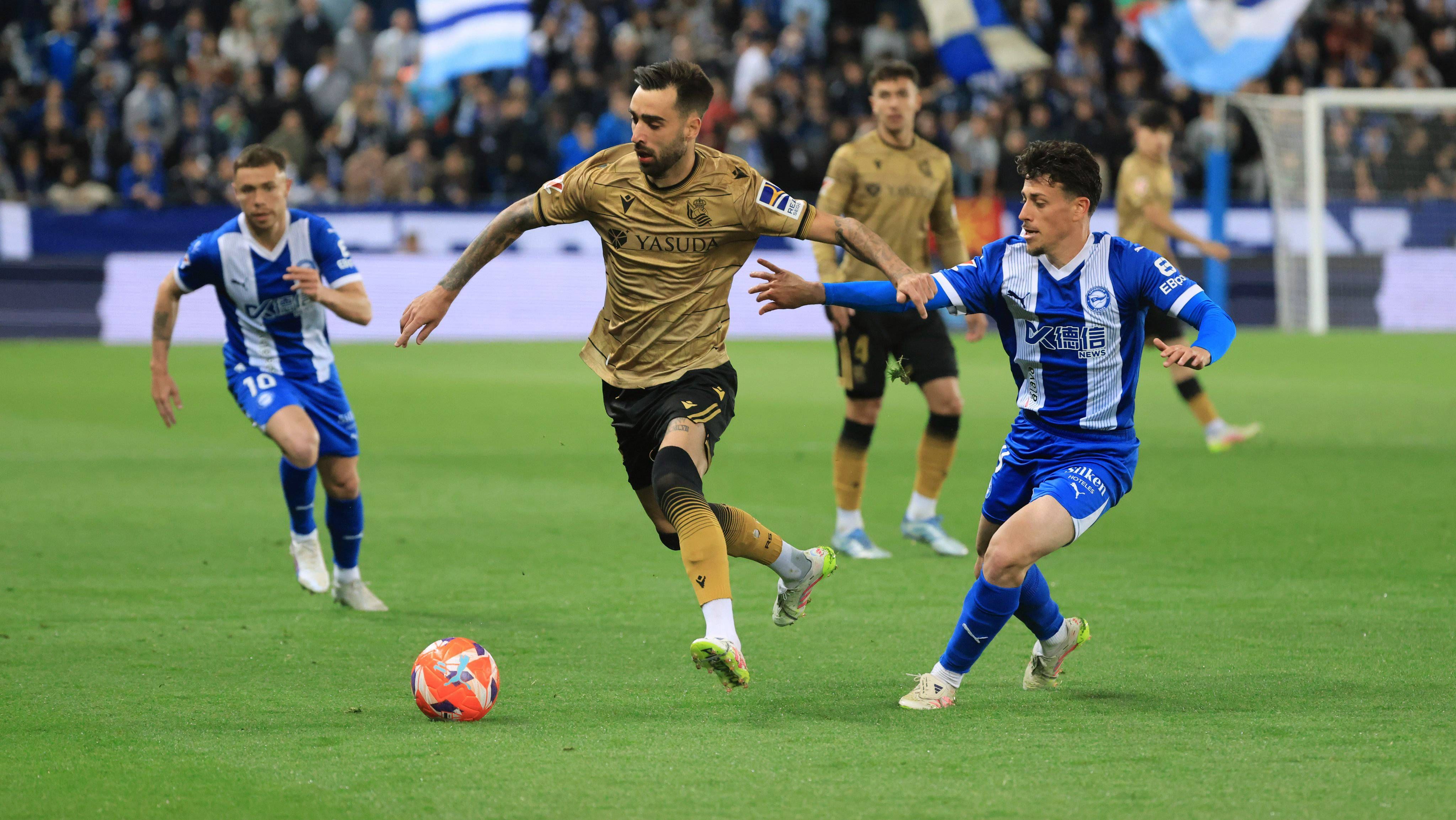 Alavés - Real Sociedad: horario, canal y dónde ver hoy en TV y online el partido de la jornada 15 de LaLiga
