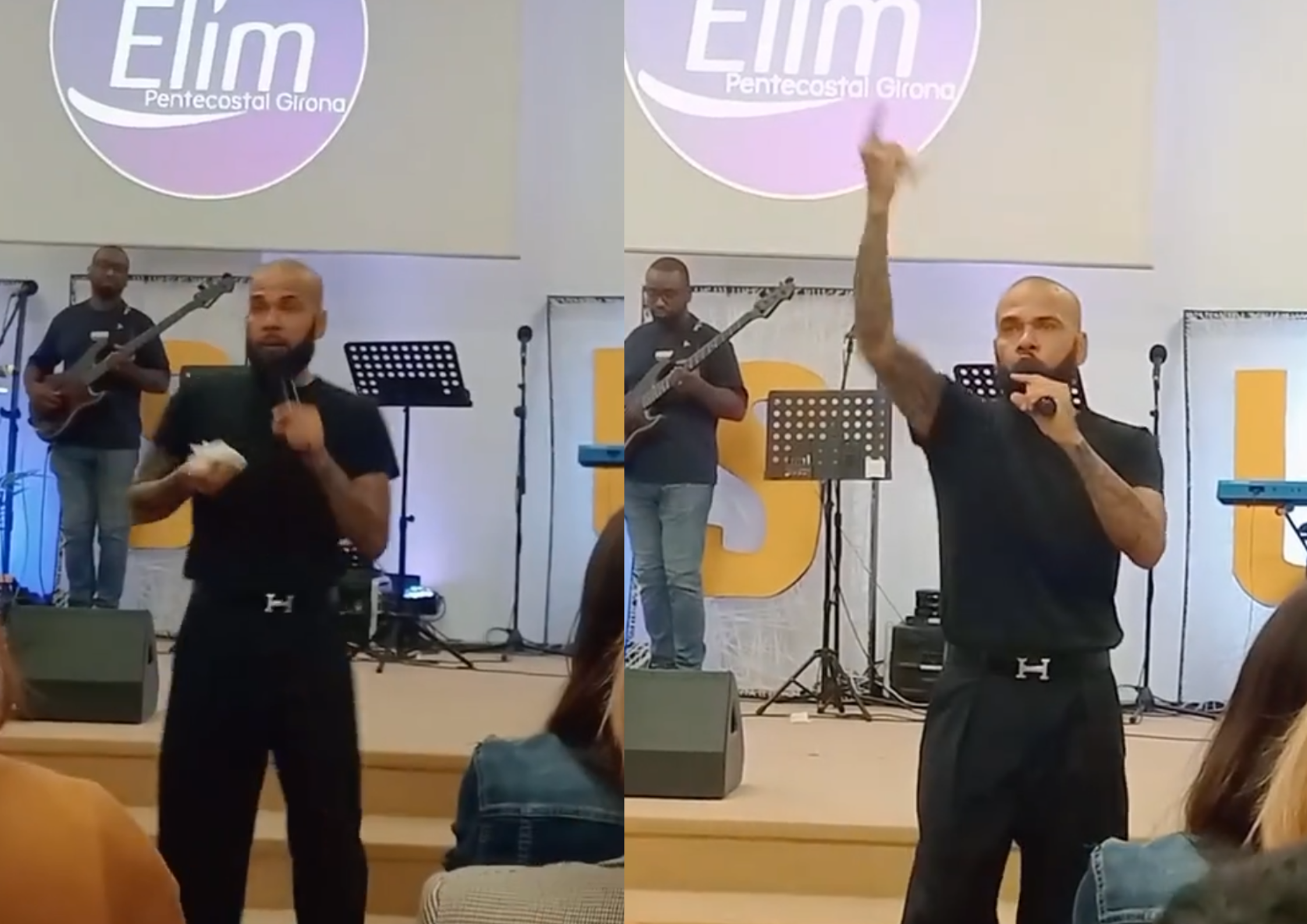 La nueva vida de Dani Alves como predicador de una iglesia: ''hay que tener Fe, yo soy la prueba de ello''