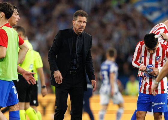 Simeone, roto tras perder la final de Copa: "Queríamos y necesitábamos ganar"