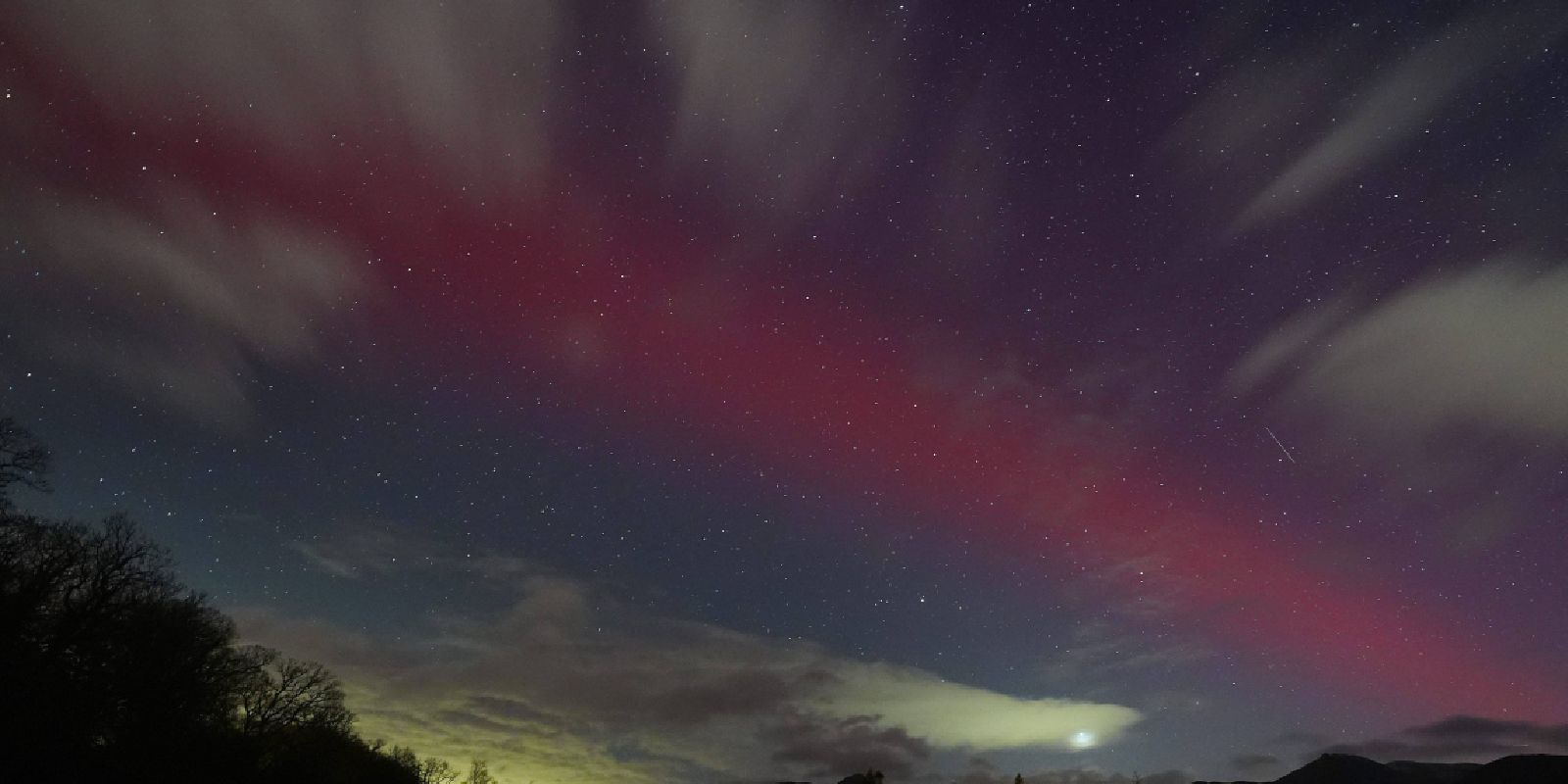 Auroras boreales sorprendentes iluminan España 