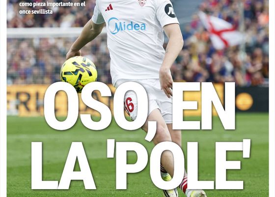 La portada de ESTADIO Deportivo para el domingo 29 de marzo de 2026