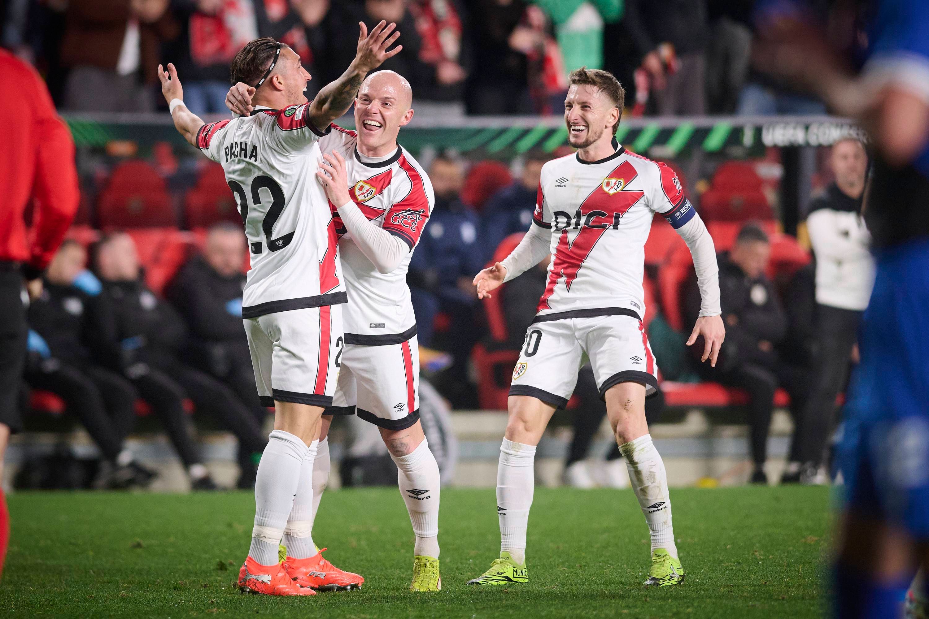 Rayo Vallecano 3-0 FC Drita: El Rayo da un paso de gigante y hace historia en Europa