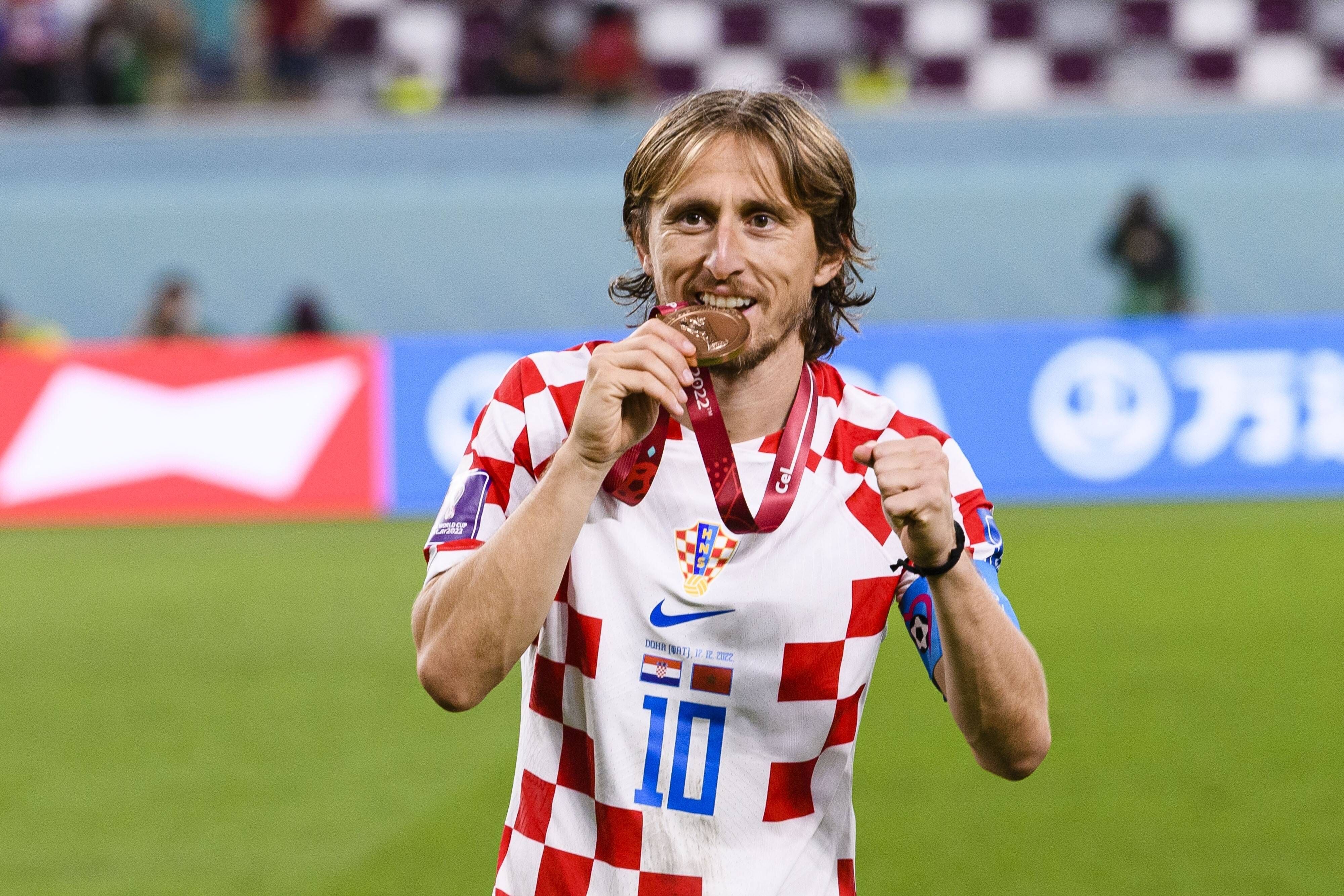 Modric, a las puertas de hacer historia con Croacia: quinto Mundial para igualar a leyendas del fútbol