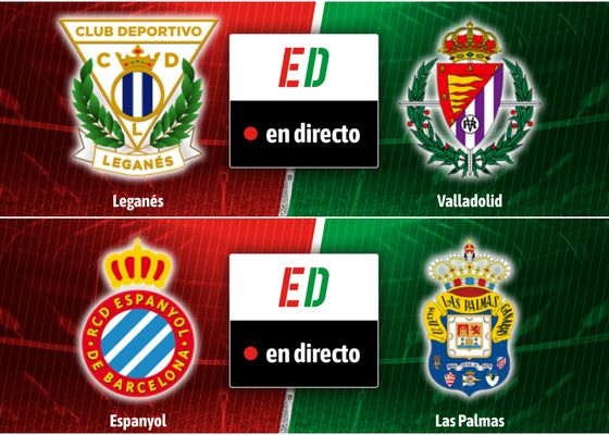 LaLiga en directo | Partidos y resultados de la jornada 38: El descenso en juego: Leganés - Valladolid y Espanyol - Las Palmas