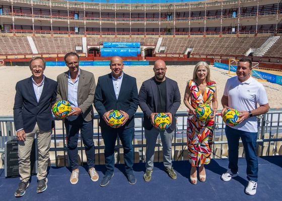 La Euro Beach Soccer League llega a una plaza mítica