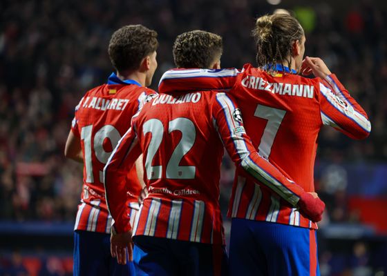 Giuliano Simeone 'pica' a Griezmann