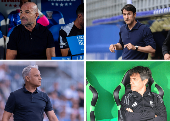 Los banquillos más cuestionados de LaLiga Hypermotion