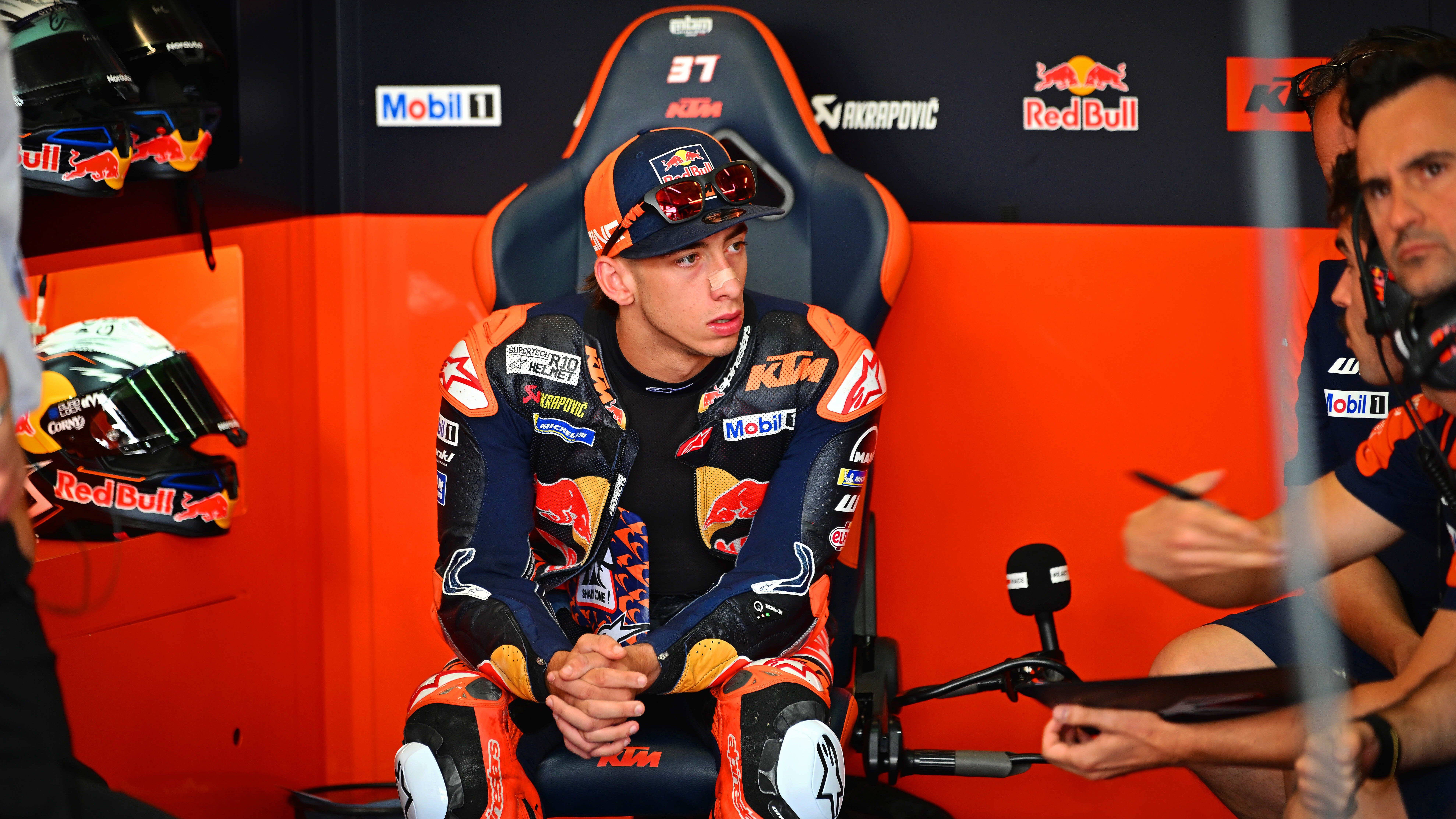KTM le muestra la realidad a Pedro Acosta 