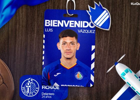 El Getafe confirma las sospechas y anuncia el fichaje de Luis Vázquez: los detalles de la operación