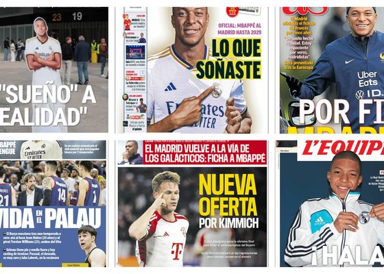 Mbappé, la selección española, Kimmich… así vienen las portadas del martes 4 de junio