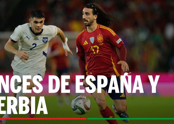 Alineaciones España - Serbia: Alineación de España y Serbia en el amistoso de preparación para el Mundial 2026