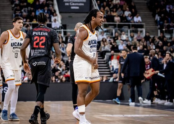 El UCAM Murcia le disputará al Real Madrid el liderato de la ACB