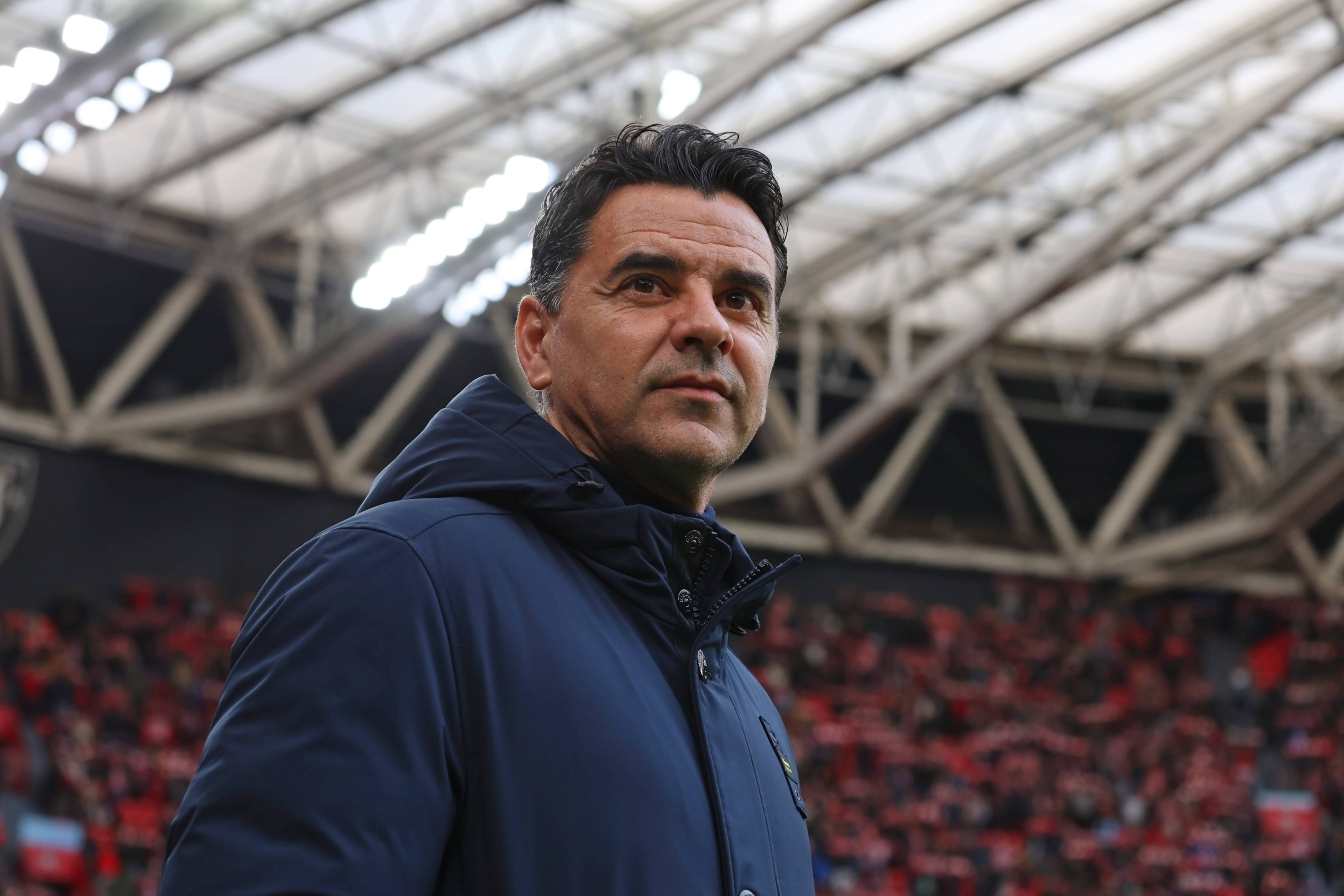 El enfado de Míchel Sánchez