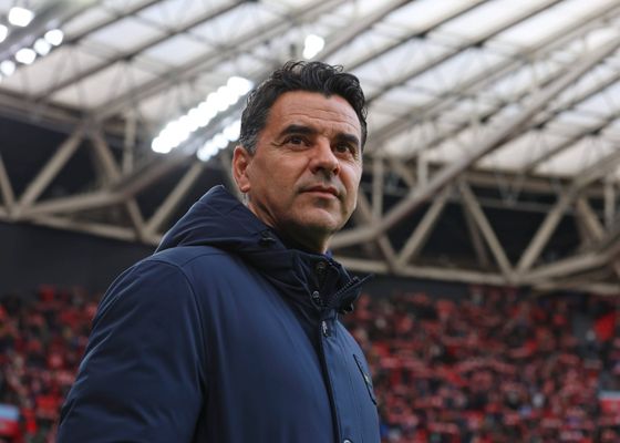 El enfado de Míchel Sánchez