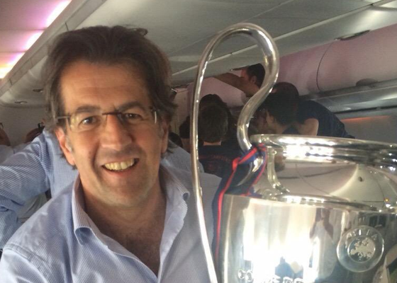Toni Freixa, ex portavoz del Barcelona, hace sangre con la derrota del Atlético de Madrid en Copa del Rey