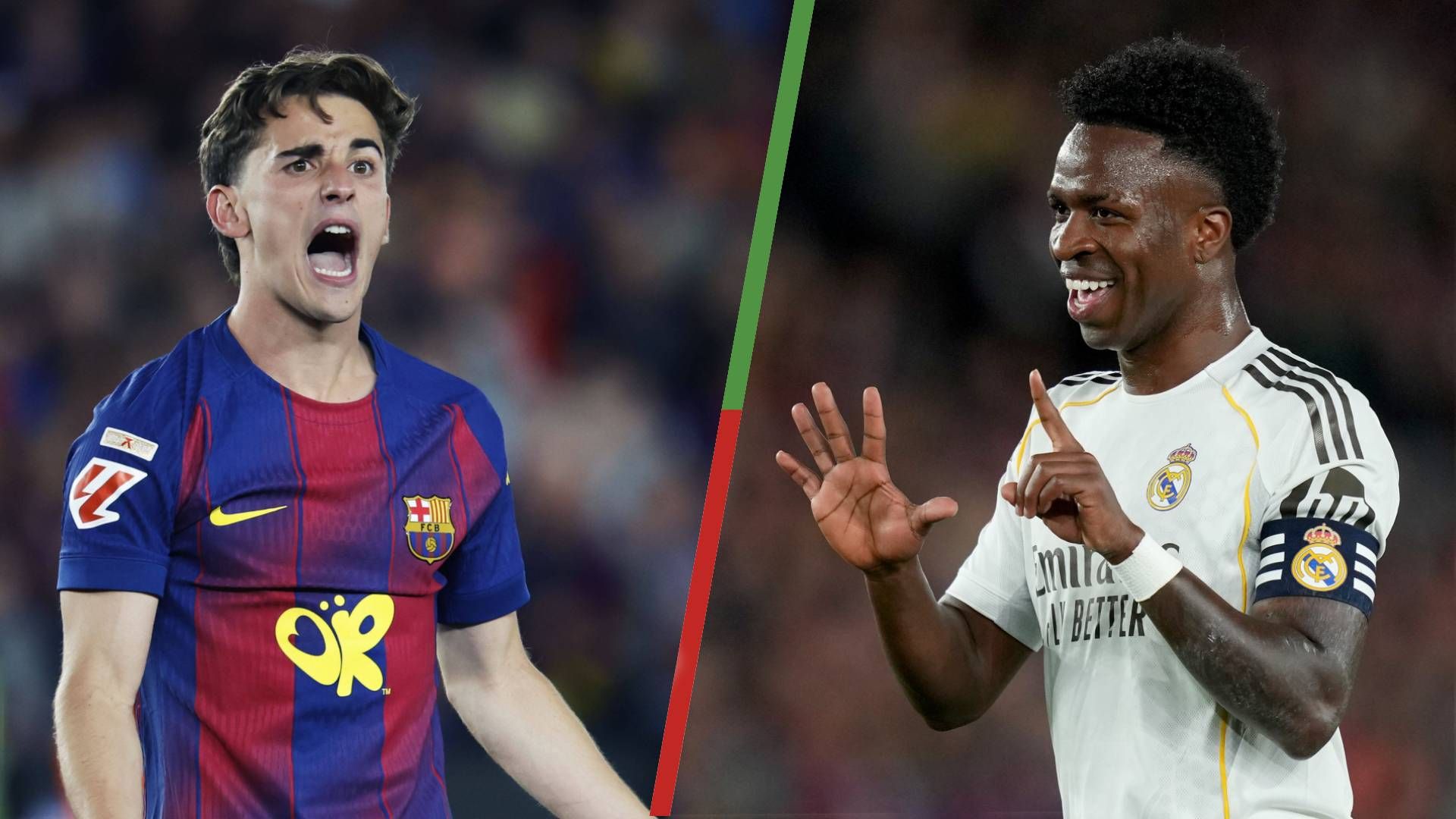 El gesto de Vinicius al Camp Nou y la reacción de Gavi en el Barcelona - Real Madrid