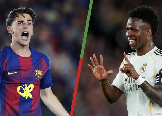 El gesto de Vinicius al Camp Nou y la reacción de Gavi en el Barcelona - Real Madrid