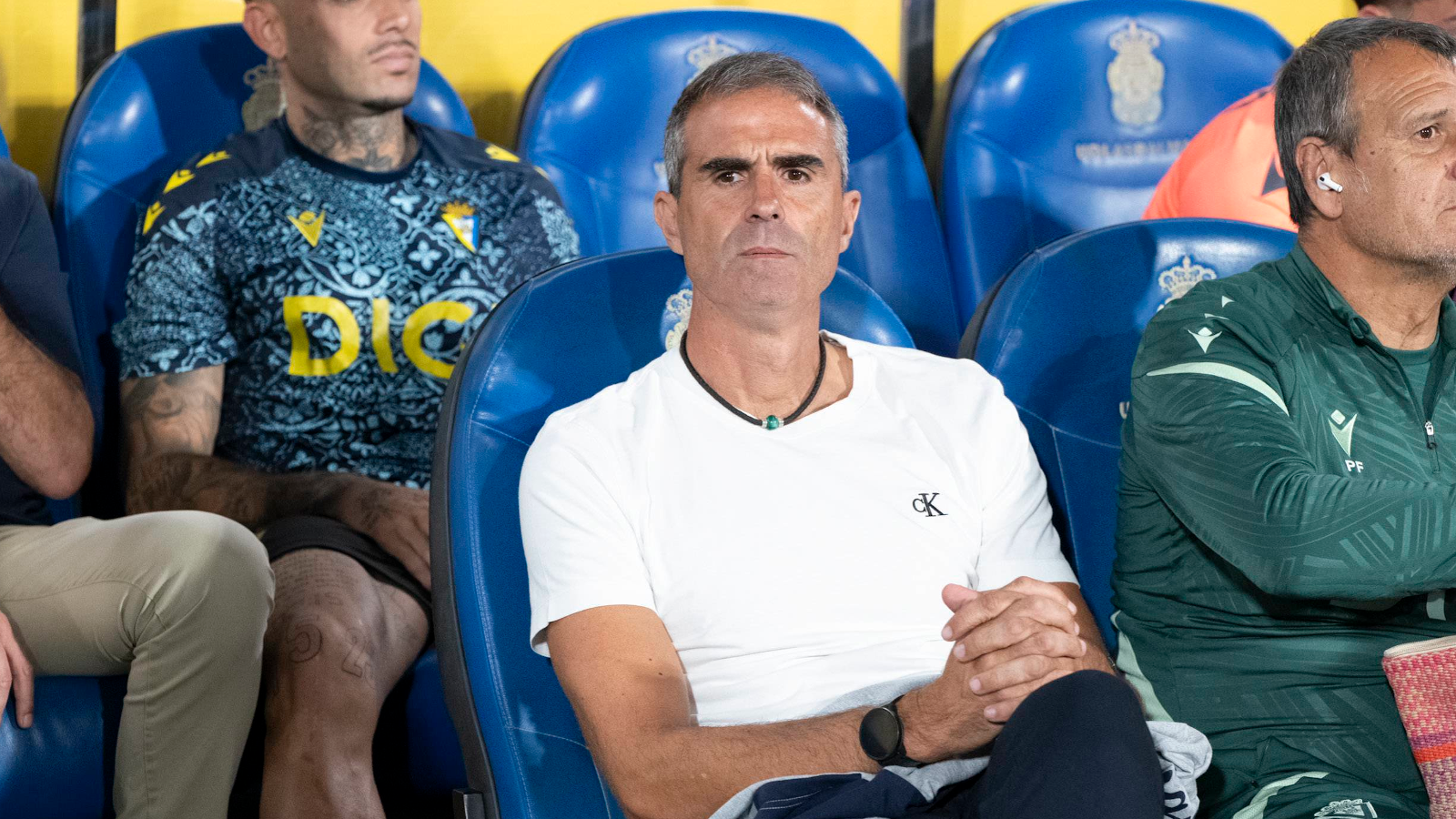 Gaizka Garitano, enfadado con lo último del Cádiz