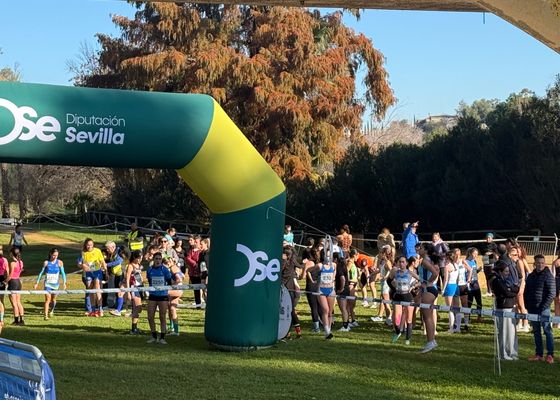 Éxito de la cuarta jornada en Alcalá de Guadaíra del Circuito provincial de Campo a través