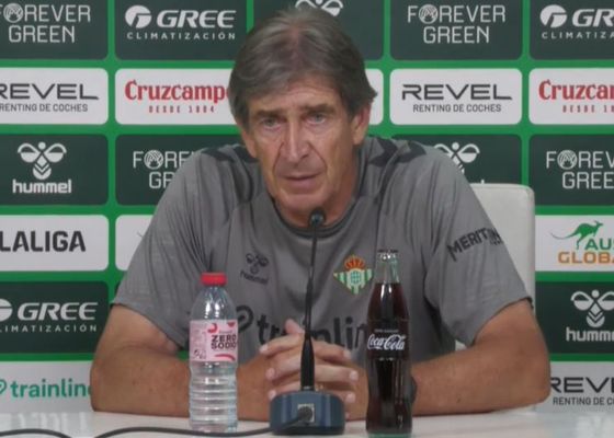 Pellegrini confirma ocho lesionados del Betis de cara a la final de Conference