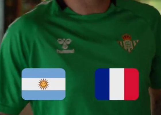 La porra del vestuario del Betis para la final del Mundial de Qatar