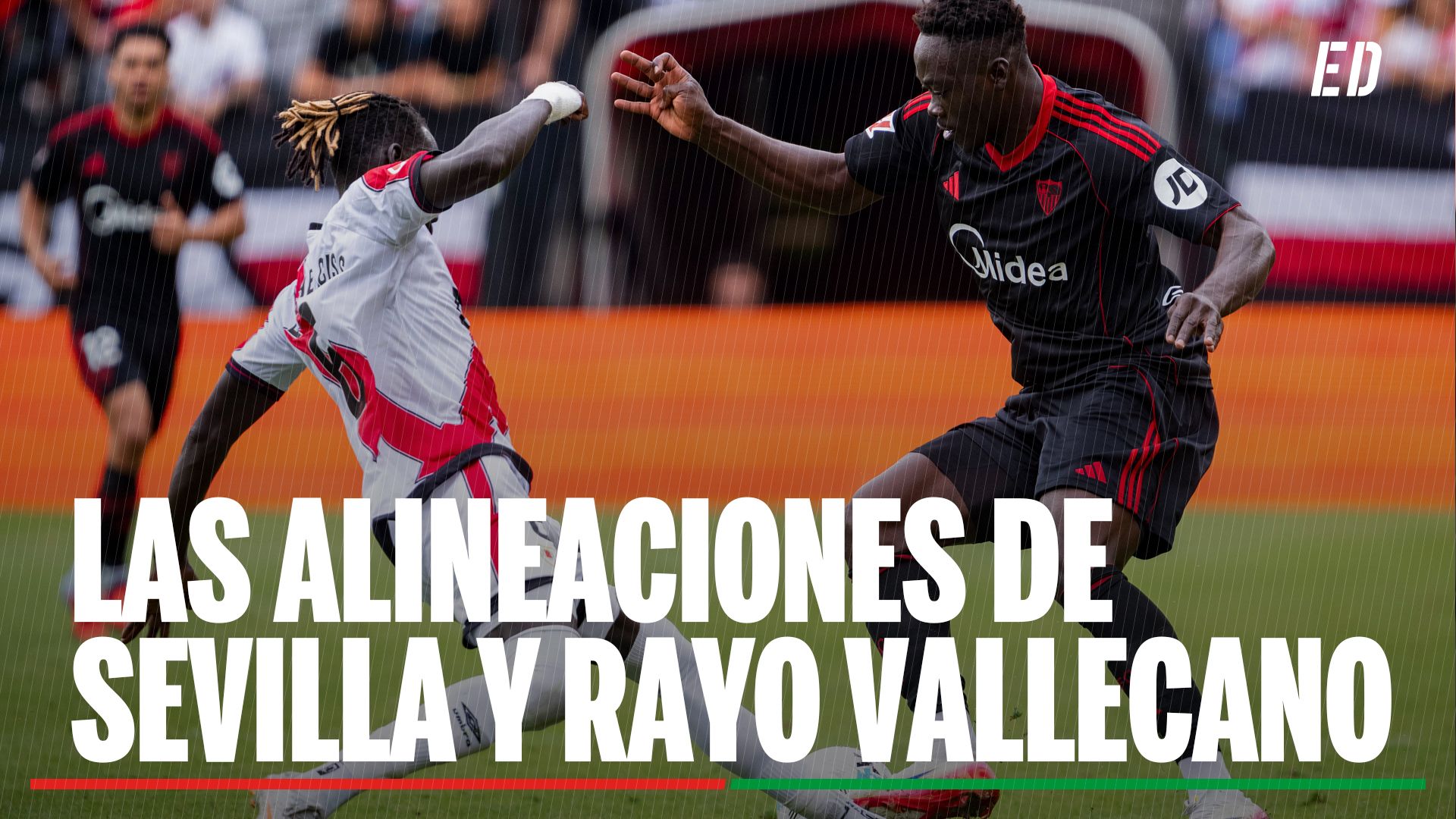 Alineaciones Sevilla - Rayo Vallecano: alineación confirmada de Sevilla y Rayo Vallecano en la jornada 27 de LaLiga