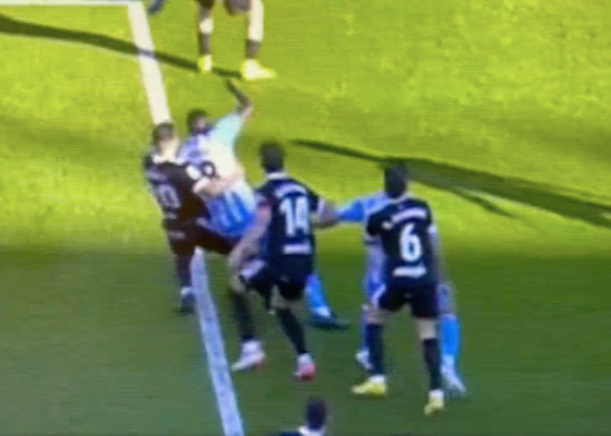 La amarga queja del Málaga