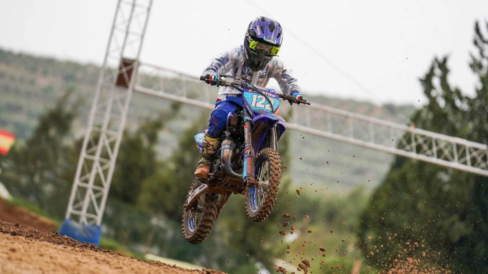 Yamaha Eduardo Castro se luce con cuatro podios en el Andaluz de Motrocross de Morón