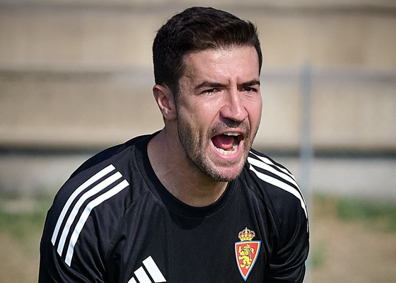 Gabi Fernández sigue esperando dos nuevos fichajes en el Real Zaragoza