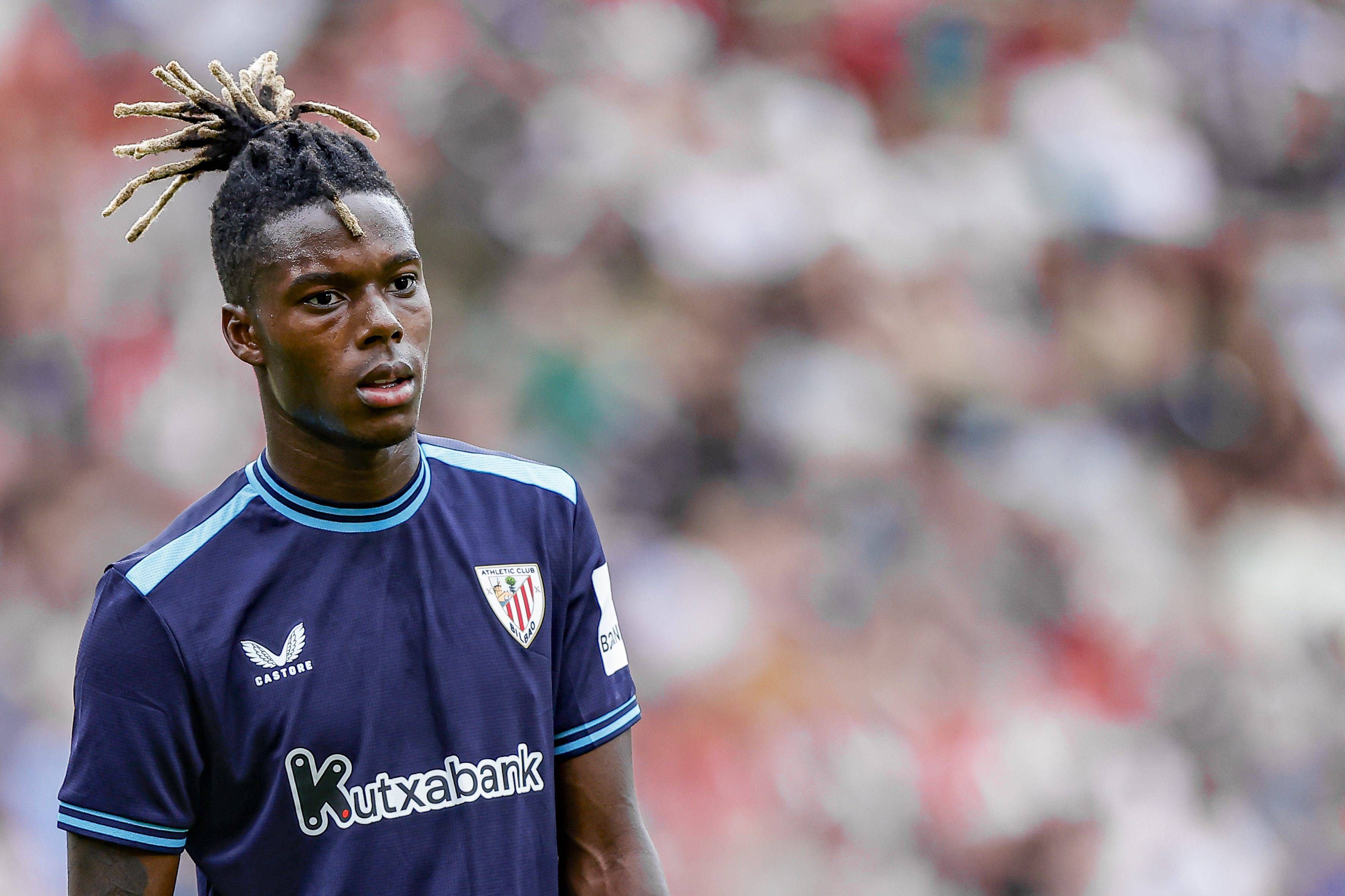 Nico Williams se cae