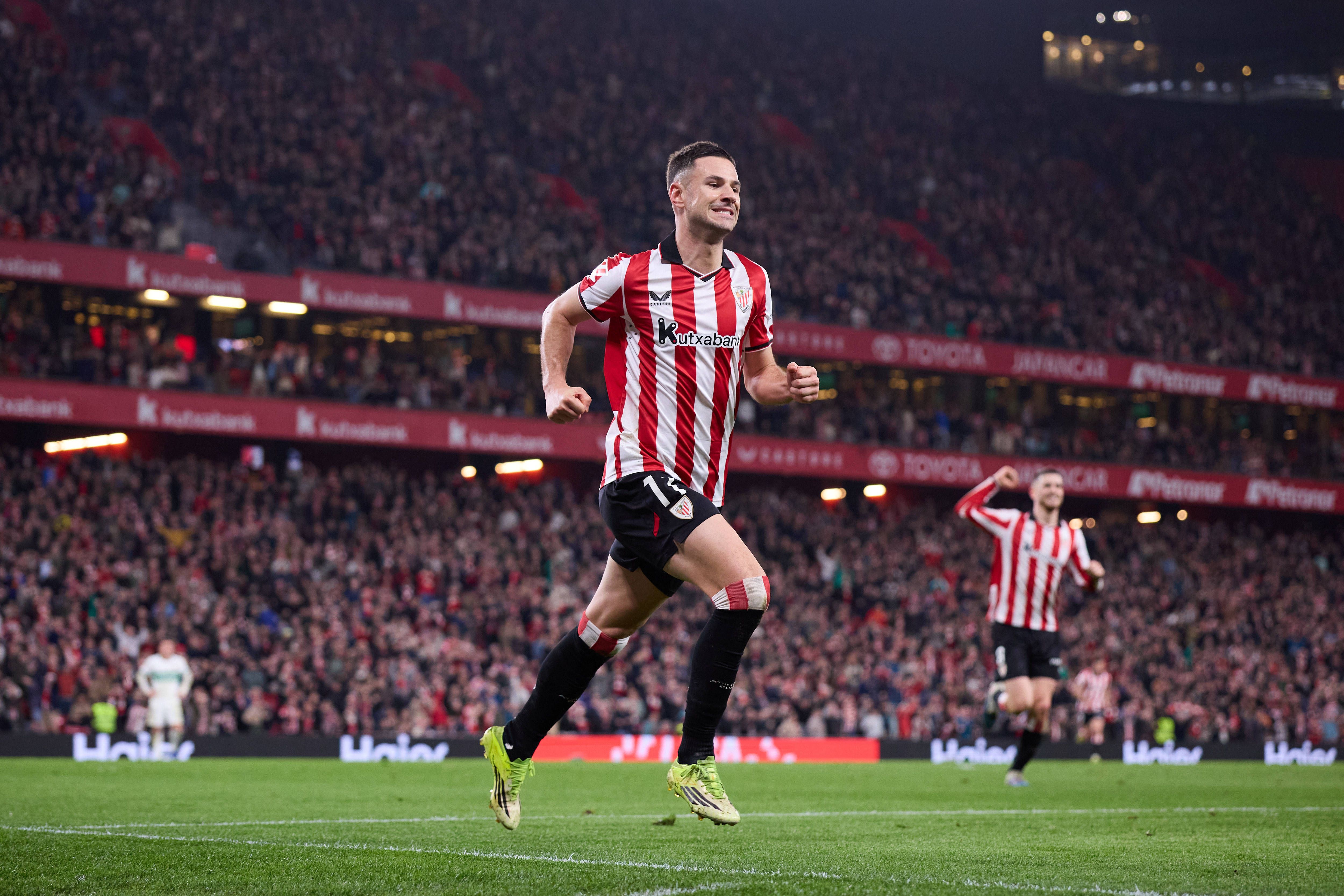 Athletic Club 2-1 Elche: Guruzeta desata la locura en San Mamés y complica al Elche