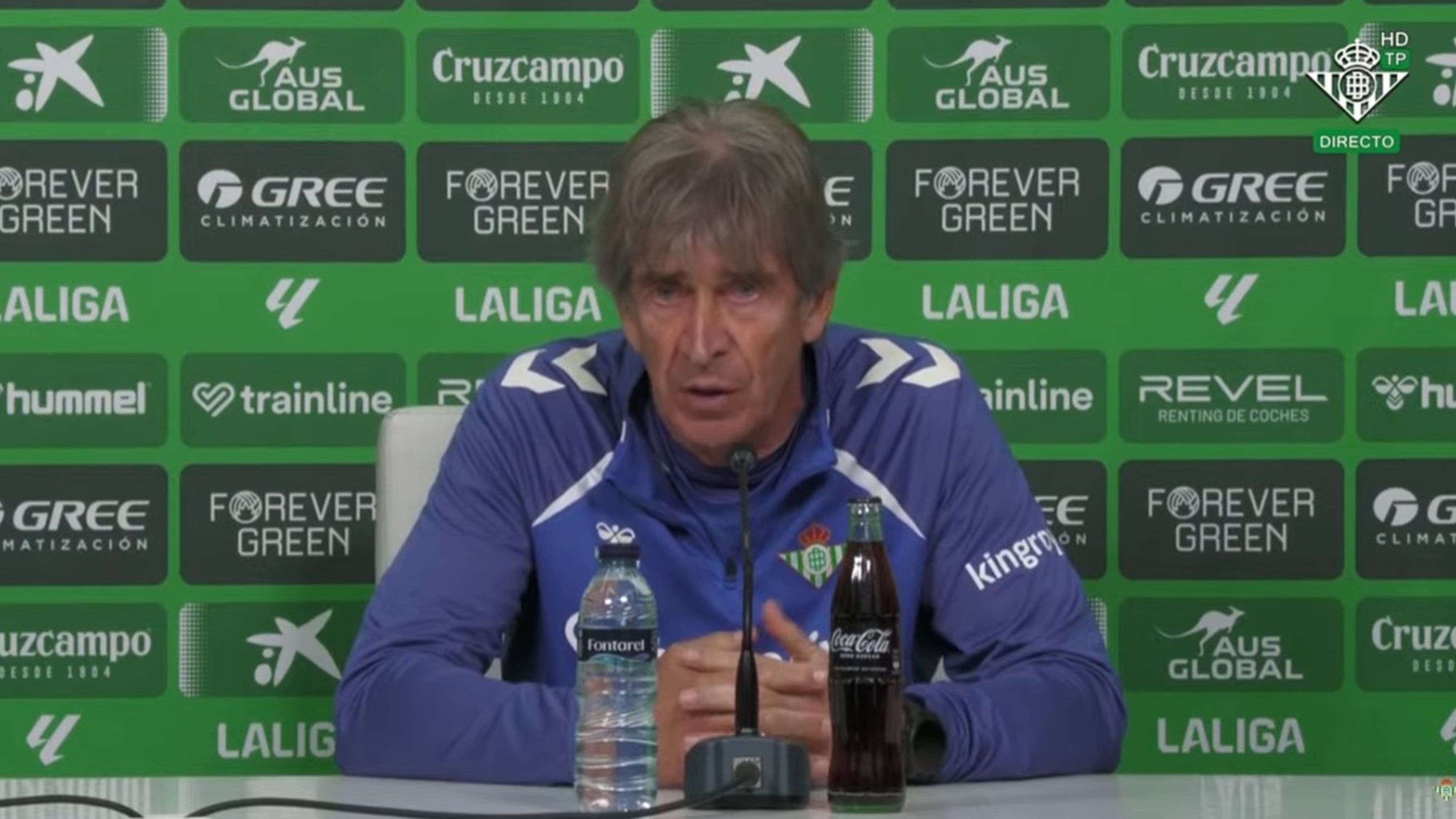 Pellegrini defiende el estilo del Betis y pide paciencia con Amrabat e Isco Alarcón: ﻿"Es una lesión que hay que llevar con mucho cuidado"