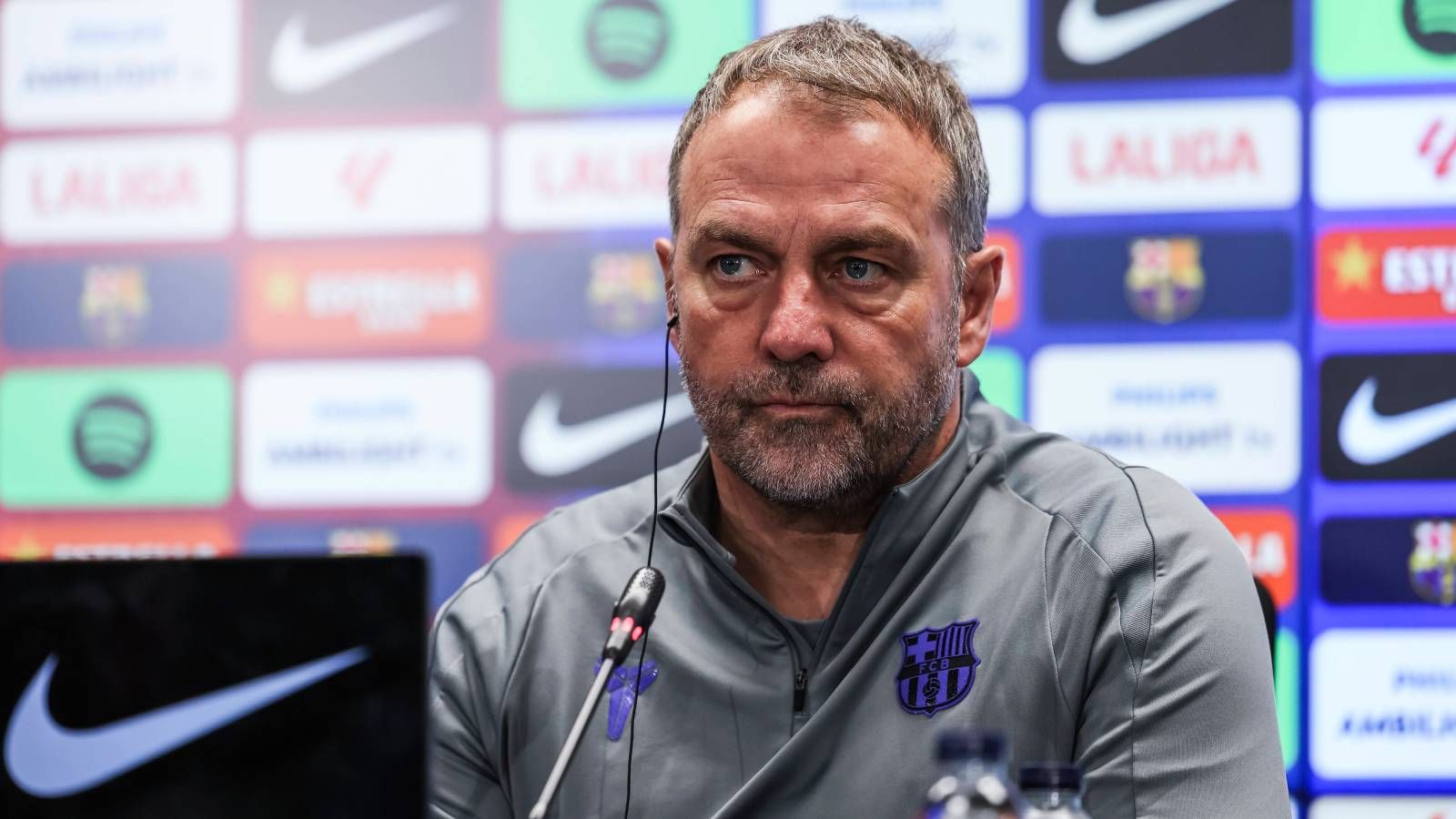 Hansi Flick confirma la suplencia de Eric García para recibir al Rayo Vallecano: "Quizá no esté listo para jugar"