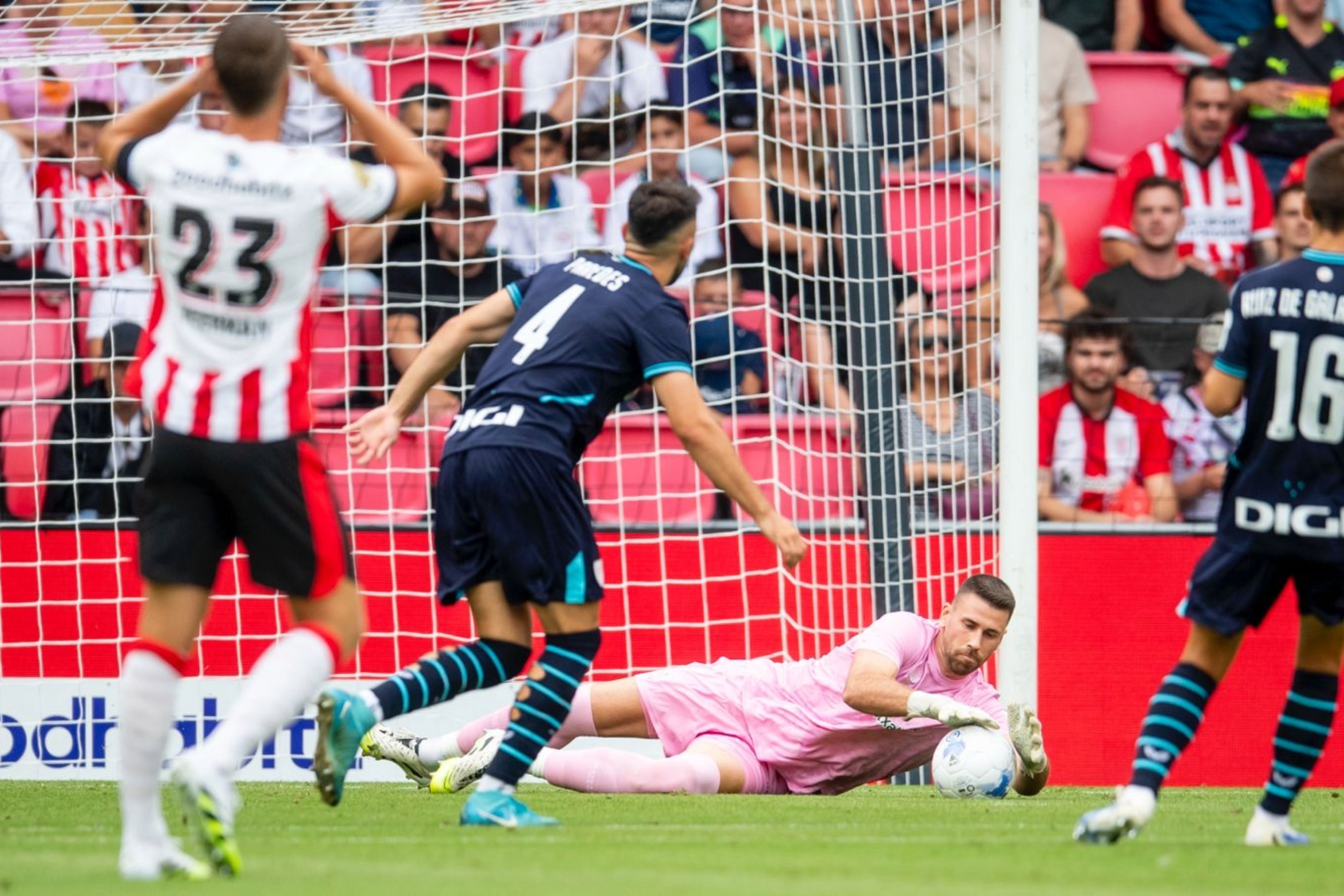 PSV 2-1 Athletic Club: Los neerlandeses le amargan el debut a Areso
