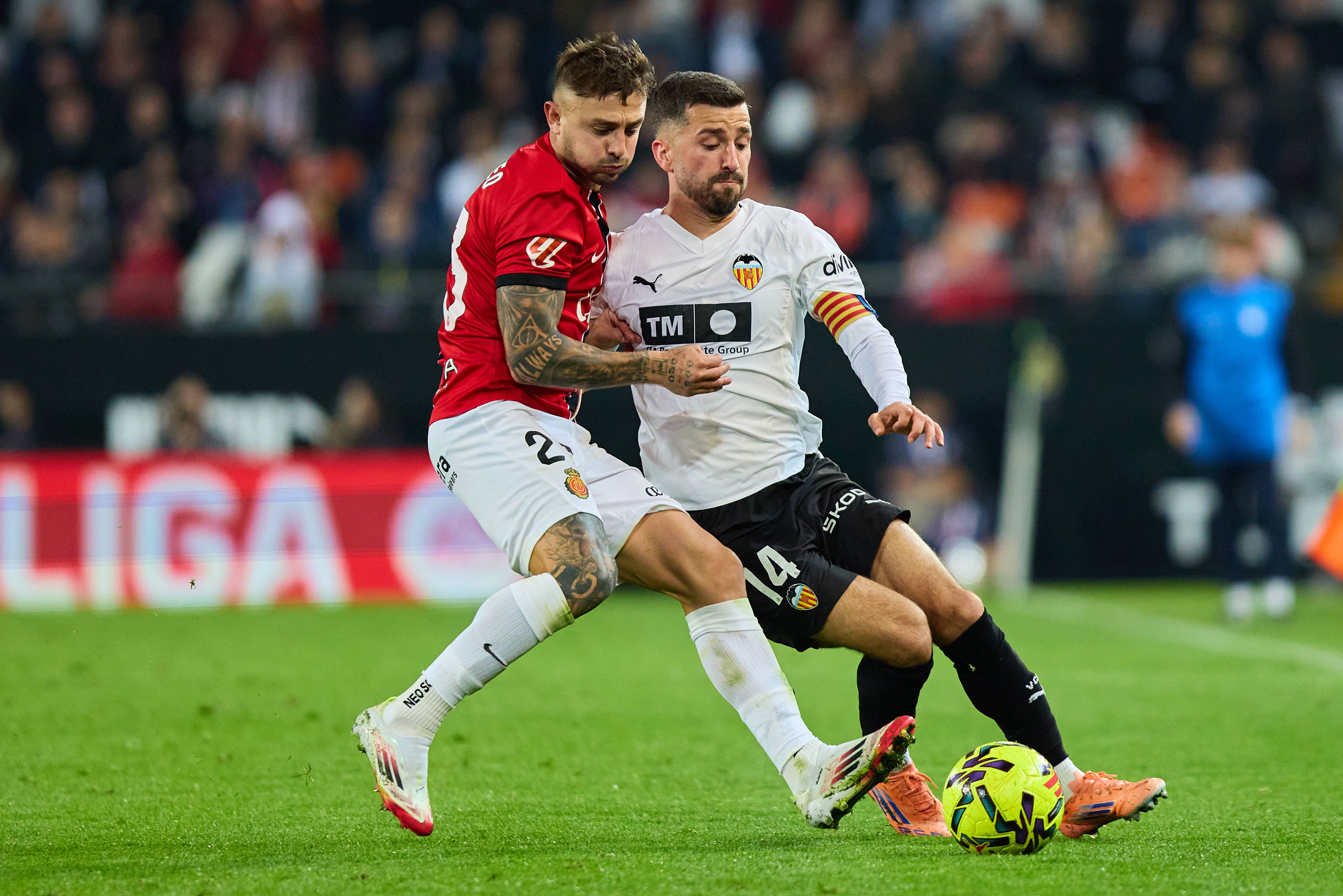 Pablo Maffeo, muy bien colocado en la renovación del lateral derecho del Valencia