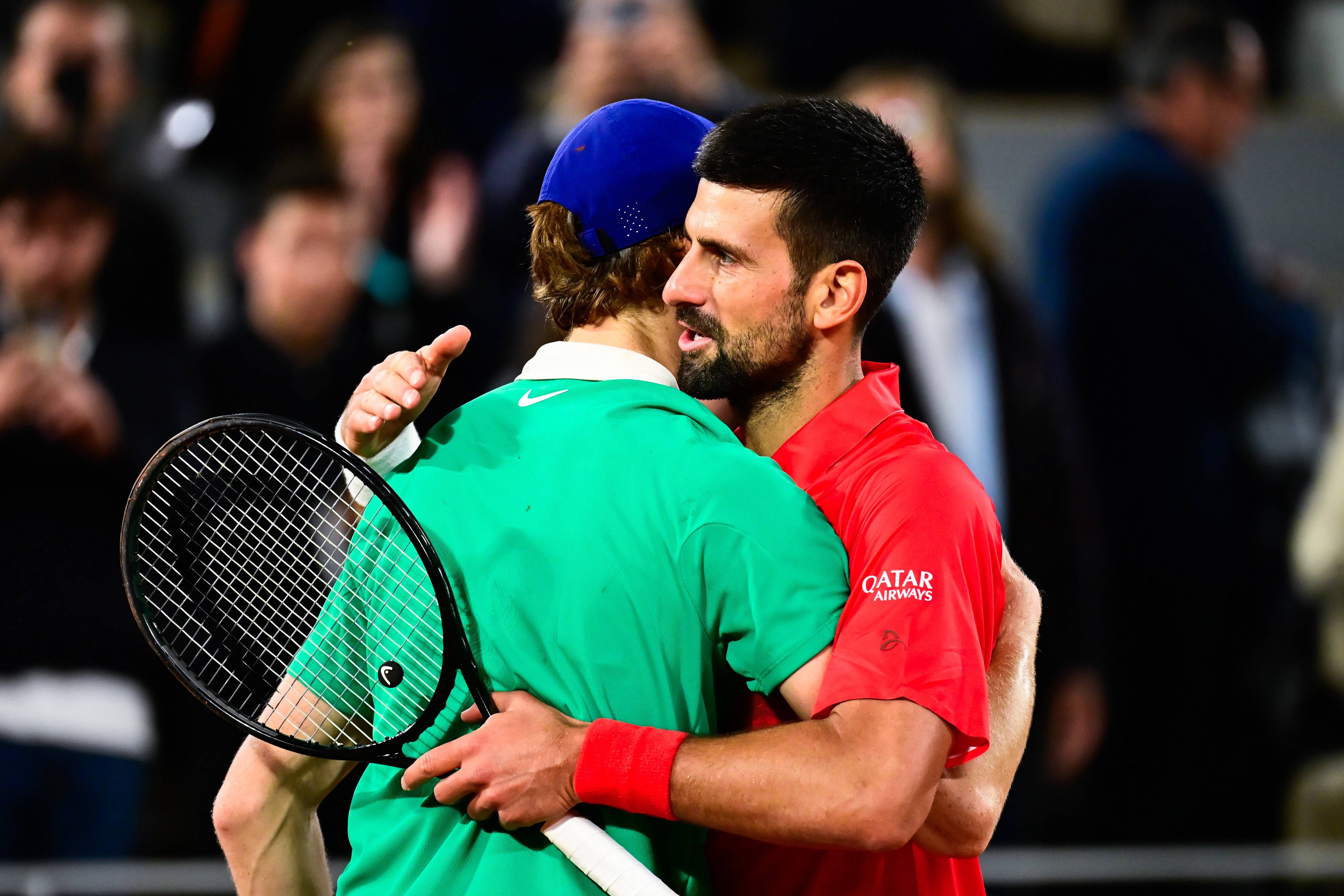 Djokovic critica a Jannik Sinner por su caso de dopaje y habla de "un trato preferencial"