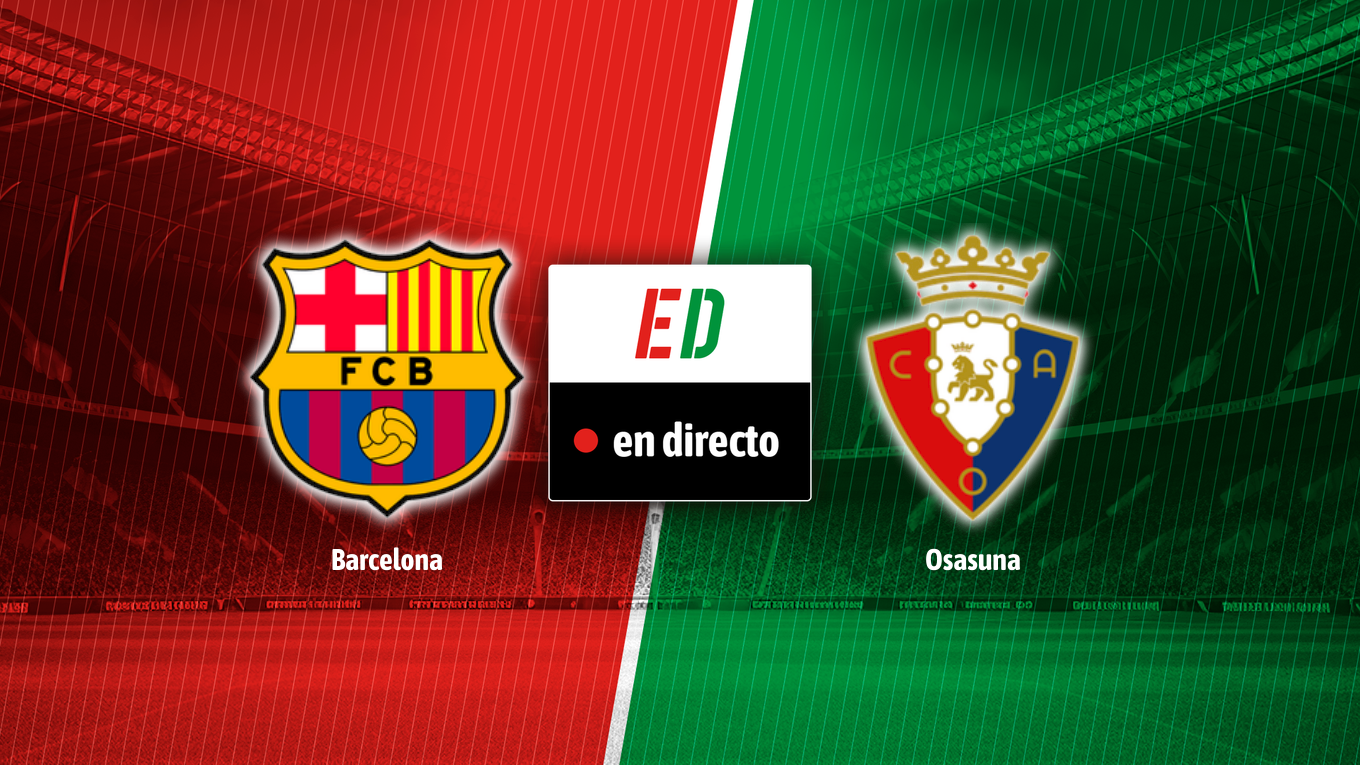 Barcelona - Osasuna, de LaLiga EA Sports, suspendido