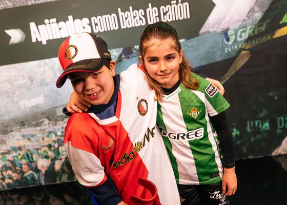 Miguel y Ryan, dos historias de superación que han hermanado al Real Betis con el Feyenoord de Rotterdam