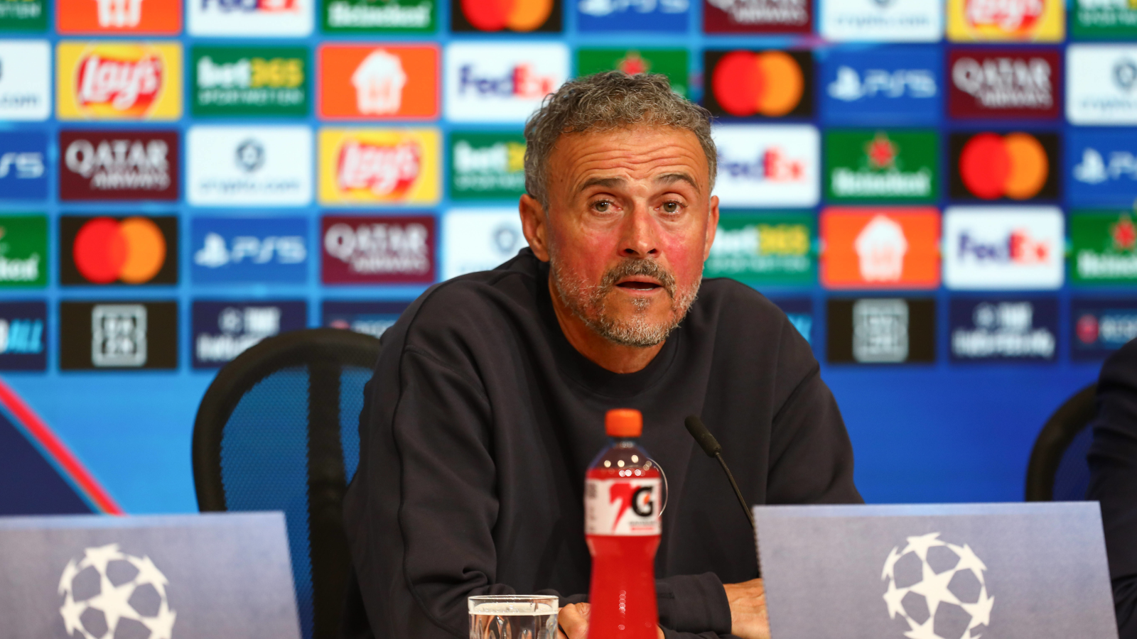 Luis Enrique, buscando la final de la Champions League, se acuerda de Rafa Nadal