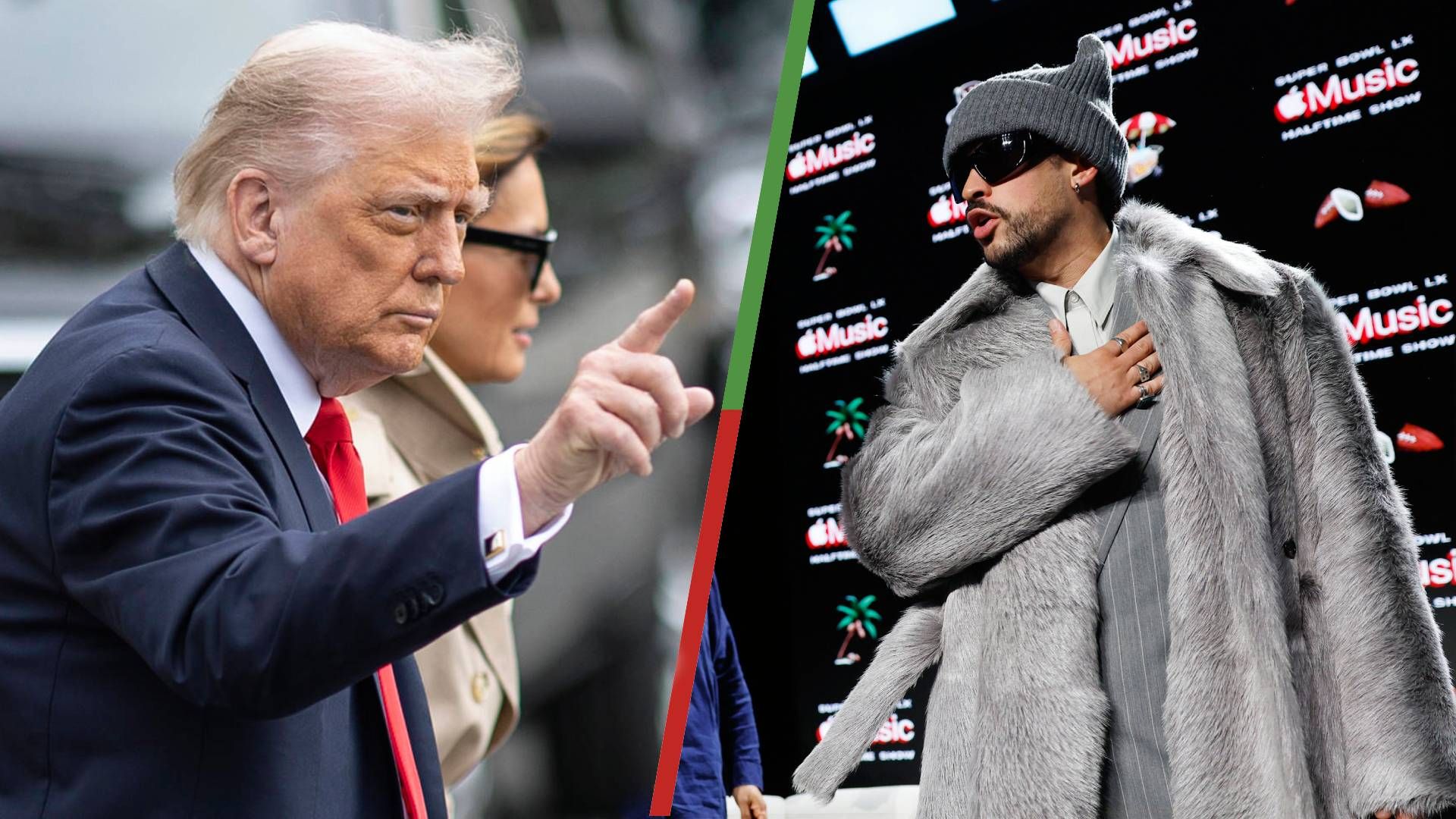 La razón por la qué Donald Trump ha rechazado ir a la Super Bowl LX y la relación con Bad Bunny