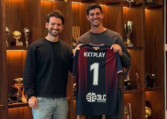 Courtois sigue la estela de Piqué, Cristiano Ronaldo o Leo Messi y compra el Extremadura